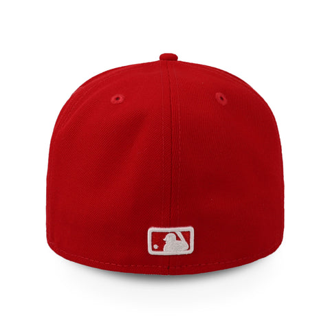 Gorra New Era 59Fifty MLB Dodgers Basic Escarlata Cerrada