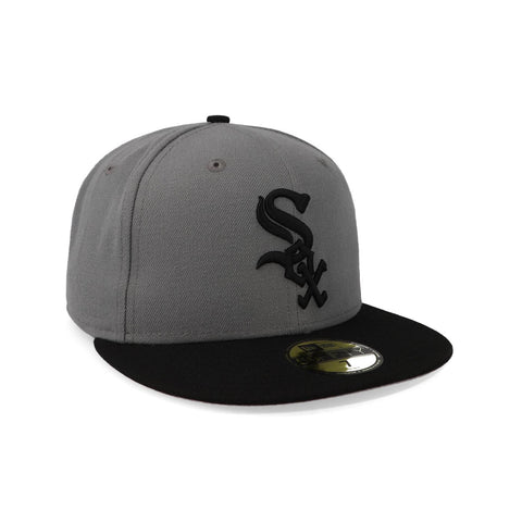 Gorra New Era 59Fifty MLB White Sox Basic Negra Cerrada