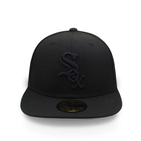 Gorra New Era 59Fifty MLB White Sox Basic Negra Cerrada