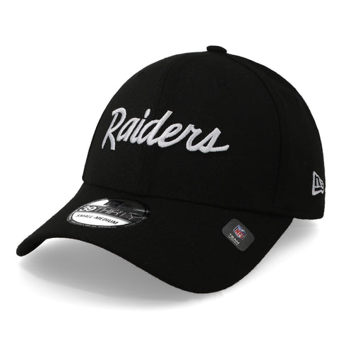 Gorra New Era 39 Thirty NFL Raiders Team Classic Negro