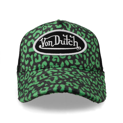 Gorra Von Dutch Vanimal Negro/Verde Ajustable
