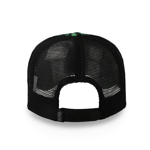 Gorra Von Dutch Vanimal Negro/Verde Ajustable
