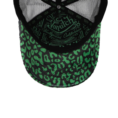 Gorra Von Dutch Vanimal Negro/Verde Ajustable