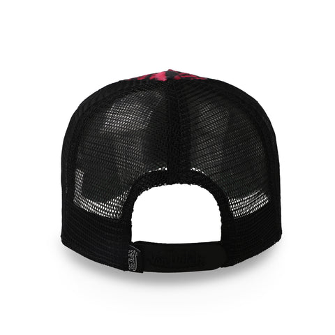 Gorra Von Dutch Vanimal Negro/Rosa Ajustable
