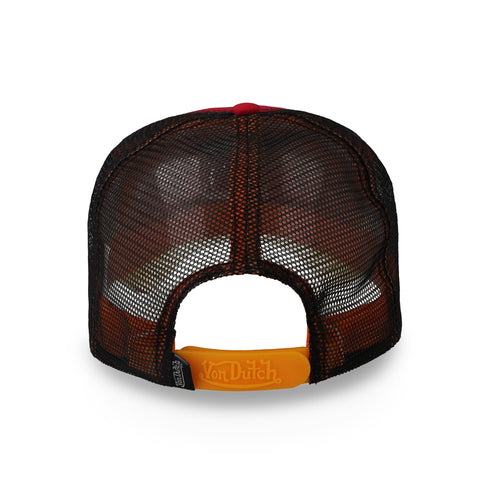 Gorra Von Dutch City of Angels Roja/Amarilla Ajustable