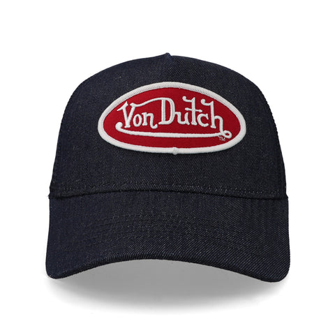 Gorra Von Dutch Denim Trucker Azul Marino Unitalla