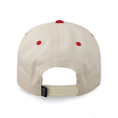 Gorra Von Dutch Red Suede Snapback Roja Unitalla