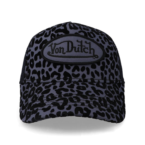 Gorra Von Dutch Von Flock Trucker Negro/Marino Unitalla