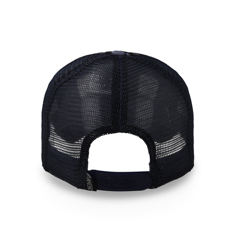 Gorra Von Dutch Von Flock Trucker Negro/Marino Unitalla