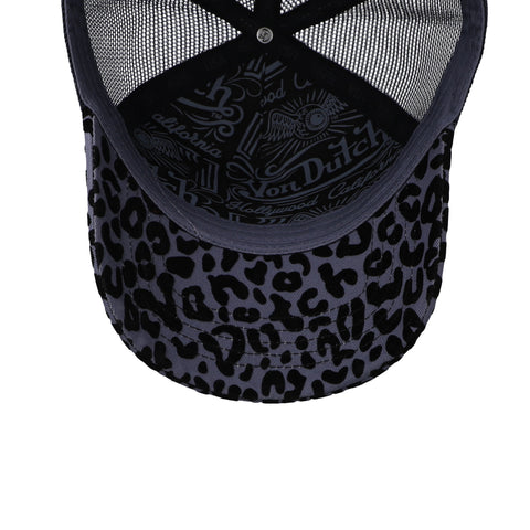Gorra Von Dutch Von Flock Trucker Negro/Marino Unitalla