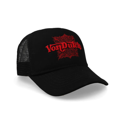 Gorra Von Dutch Trucker Negro/Rojo Unitalla