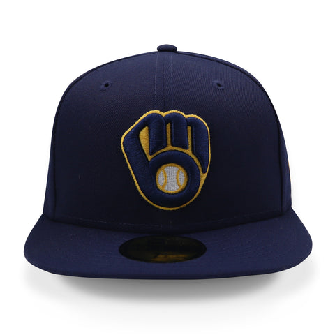 Gorra New Era 59 Fifty MLB Brewers Collection 2020 Azul