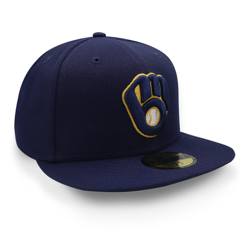 Gorra New Era 59 Fifty MLB Brewers Collection 2020 Azul