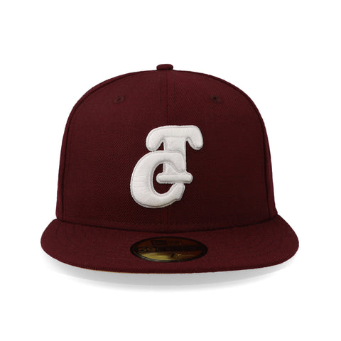 Gorra New Era 59 Fifty LMP Tomateros Vino Cerrada