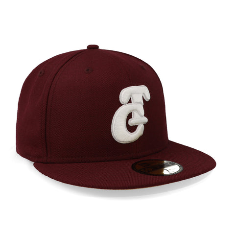 Gorra New Era 59 Fifty LMP Tomateros Vino Cerrada