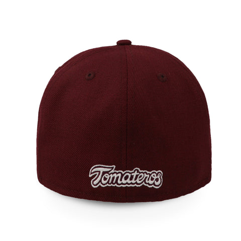Gorra New Era 59 Fifty LMP Tomateros Vino Cerrada