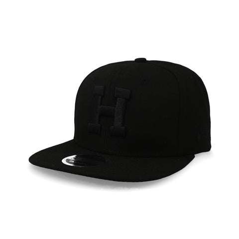 Gorra New Era 9Fifty Naranjeros Plana Negra Unitalla