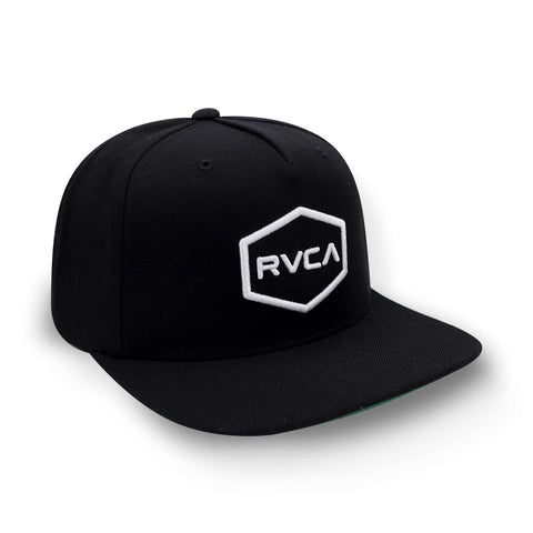 Gorra RVCA Commonwealth Negra Unitalla