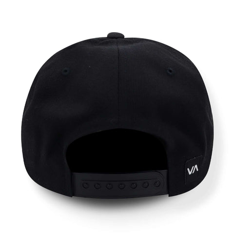 Gorra RVCA Commonwealth Negra Unitalla