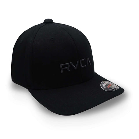 Gorra RVCA Flex Fit Negra Ajustable