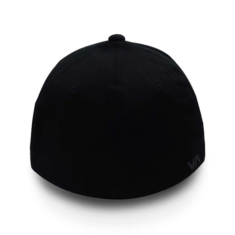 Gorra RVCA Flex Fit Negra Ajustable