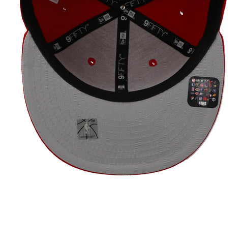 Gorra New Era 9 Fifty NBA Bulls Scarlet White Unitalla