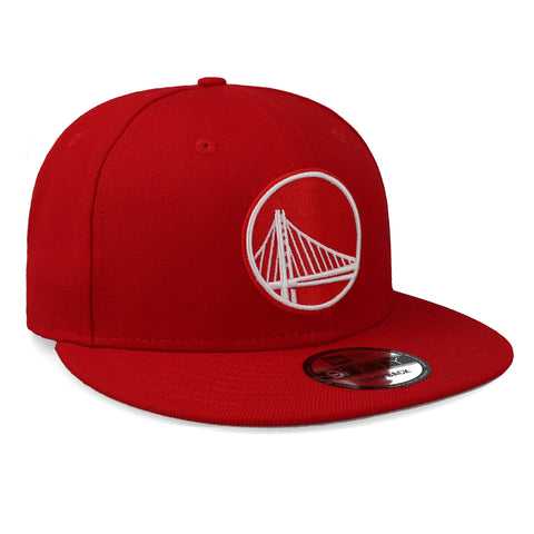 Gorra New Era 9 Fifty NBA Warriors Scarlet White Unitalla