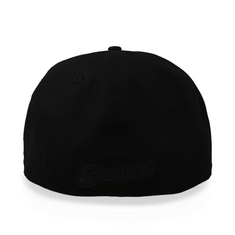Gorra New Era 59 Fifty LMB Charros Black On Black Cerrada