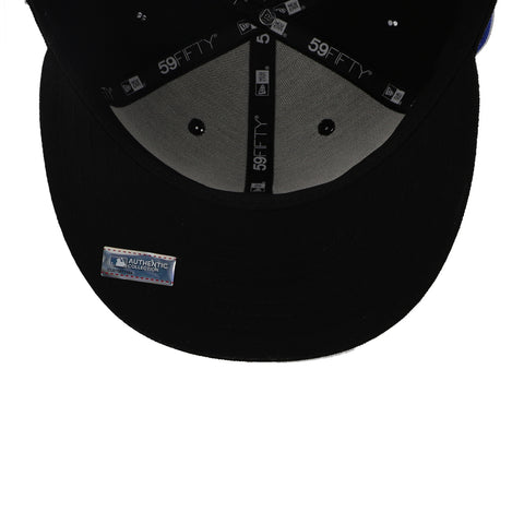 Gorra New Era 59 Fifty LMB Charros Black On Black Cerrada