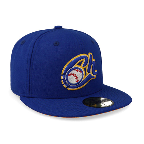 Gorra New Era 59 Fifty Lmb Charros Azul Cerrado