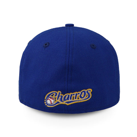 Gorra New Era 59 Fifty Lmb Charros Azul Cerrado