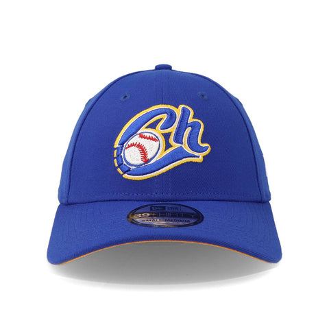 Gorra New Era 39 Thirty LMB Charros Basic Azul Cerrada