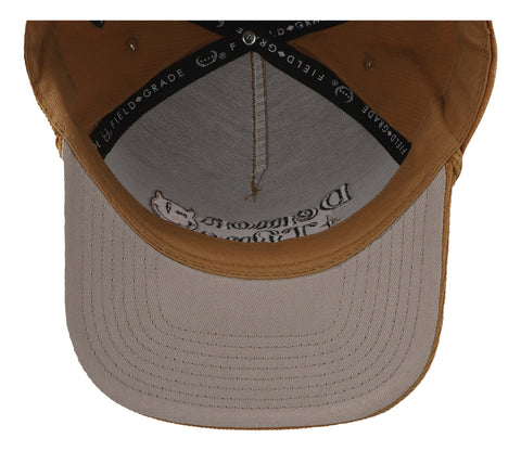 Gorra Field Grade Demon Time Wheat Corduroy Cafe Unitalla