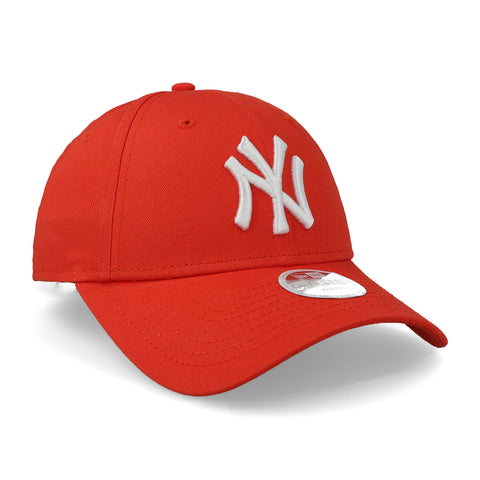 Gorra New Era 9 Forty MLB Yankees Wmns Naranja/Blanco Uni