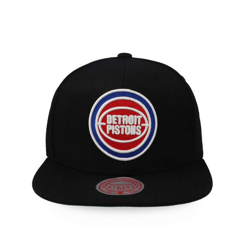 Gorra Mitchell & Ness Nba Top Spot Snapback Pistons Negro Un