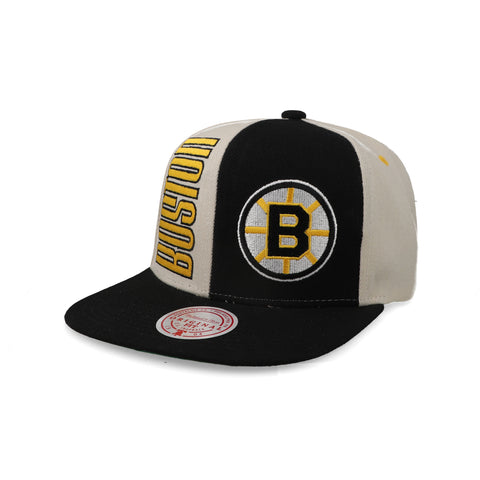 Gorra Mitchell & Ness NHL Bruins Pop Panel Snapback Unitalla