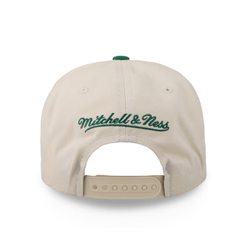 Gorra Mitchell & Ness NBA Celtics Reframe Retro Beige