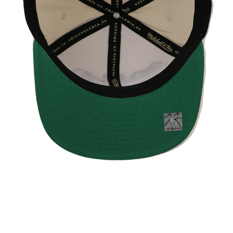 Gorra Mitchell & Ness NBA Celtics Reframe Retro Beige