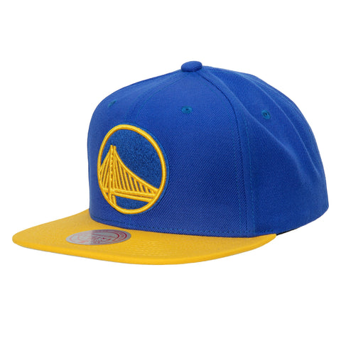 Gorra Mitchell & Ness NBA Warriors Team 2 Tone Amarillo