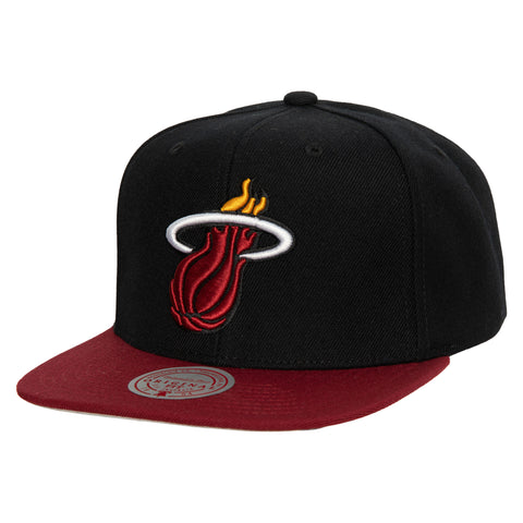 Gorra Mitchell & Ness NBA Heat Team 2 Tone Unitalla