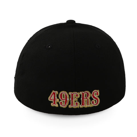 Gorra New Era 39 Thirty NFL Team Classic 49ers Negro