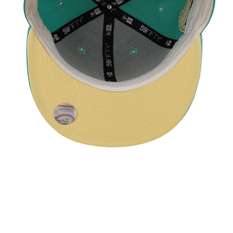 Gorra New Era 59 Fifty MLB Yankees ASG 77 Menta/Amarillo