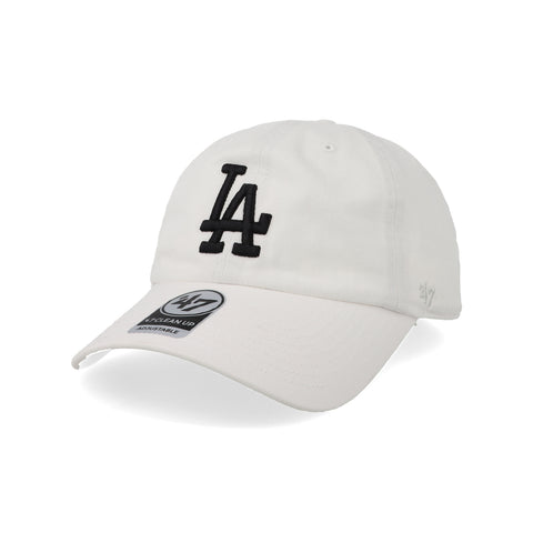 Gorra '47 MLB Dodgers Clean Up Blanca BOW Unitalla