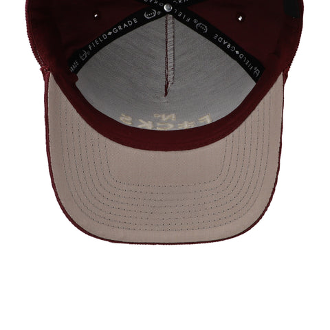 Gorra Field Grade No Fcks Guinda Pana Unitalla