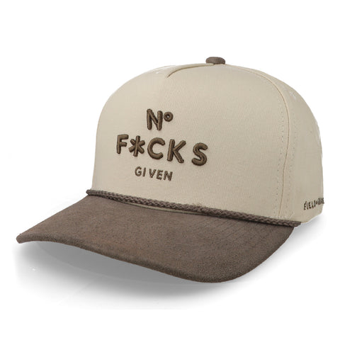 Gorra Field Grade No Fcks Arena/Gris Unitalla