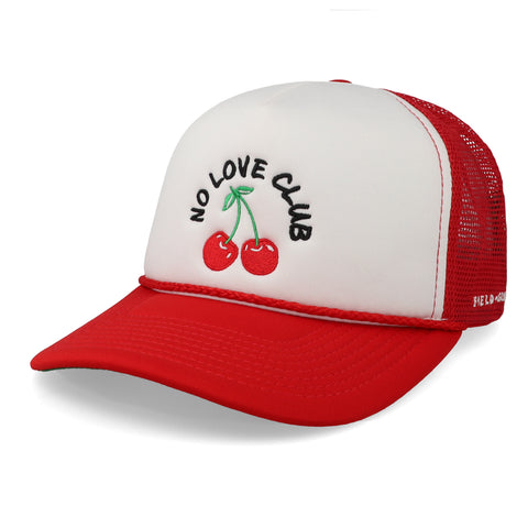 Gorra Field Grade No Love Club Rojo/Blanco Espuma Unitalla