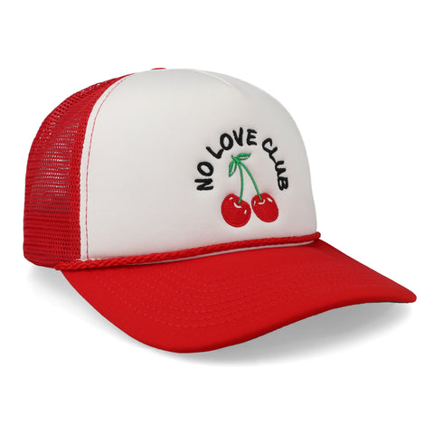 Gorra Field Grade No Love Club Rojo/Blanco Espuma Unitalla