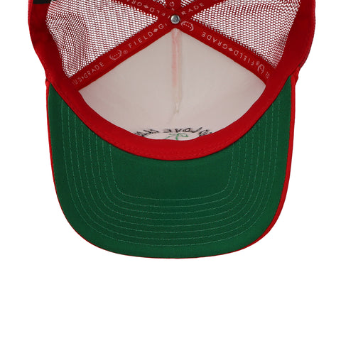 Gorra Field Grade No Love Club Rojo/Blanco Espuma Unitalla