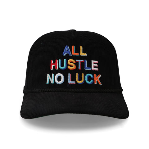 Gorra Field Grade All Hustle Negra Pana Unitalla