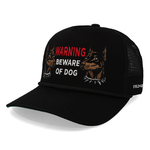 Gorra Field Grade Beware of Dog Negro Unitalla